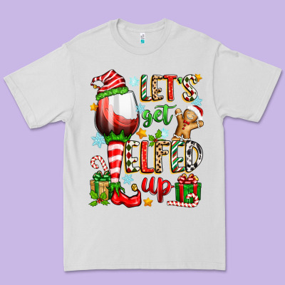 Let's Get Elfed Up Premium Tee Designed By Zillion Design Studio