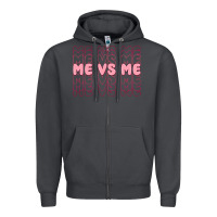 Smoke me vs me Zipper Hoodie - MaliasSmallBusiness