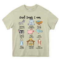 Mossy god says i am Heavy Core Tee - MaliasSmallBusiness
