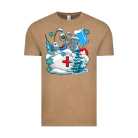 Vintage Coffee Winter Nurse life Vintage Tee - AdoDesignShop