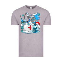 Vintage Zinc Winter Nurse life Vintage Tee - AdoDesignShop