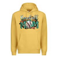 Antique Gold Baseboll Mom Premium Hoodie - Bettercallsaul