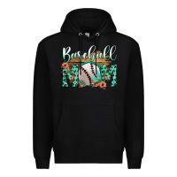 Black Baseboll Mom Premium Hoodie - Bettercallsaul
