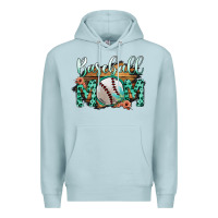 Blue Mist Baseboll Mom Premium Hoodie - Bettercallsaul