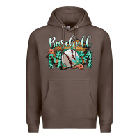 Coffee Baseboll Mom Premium Hoodie - Bettercallsaul