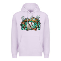 Lilac Baseboll Mom Premium Hoodie - Bettercallsaul