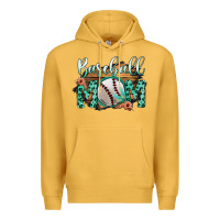 Mustard Baseboll Mom Premium Hoodie - Bettercallsaul