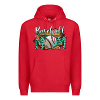 Red Baseboll Mom Premium Hoodie - Bettercallsaul