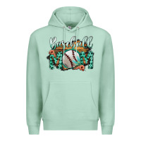 Seafoam Baseboll Mom Premium Hoodie - Bettercallsaul
