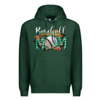 Sports Green Baseboll Mom Premium Hoodie - Bettercallsaul