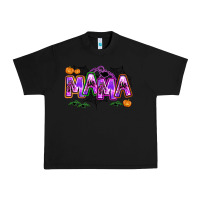 Black halloween mama Urban Heavy Tee - AdoDesignShop