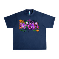 Navy halloween mama Urban Heavy Tee - AdoDesignShop