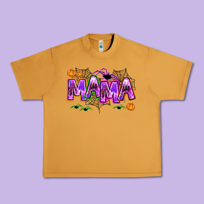 Halloween Mama Urban Heavy Tee Designed By Adodesignshop