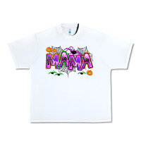 White halloween mama Urban Heavy Tee - AdoDesignShop