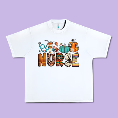Nurse Fall Urban Heavy Tee Designed By Jahusdesignshop