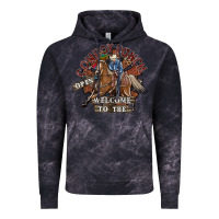 Cloud Black cowboy ranch Vintage Hoodie - SublimationCraftShop