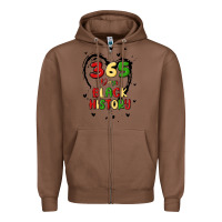 Chestnut 365 days Zipper Hoodie - MaliasSmallBusiness