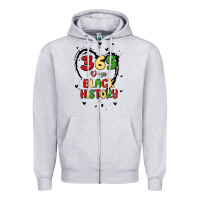 Heather Grey 365 days Zipper Hoodie - MaliasSmallBusiness