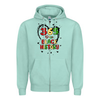 Seafoam 365 days Zipper Hoodie - MaliasSmallBusiness