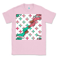 Bubblegum Pink Nurse Gloves Seamless Pattern Classic Tee - BundleAndBundleShop