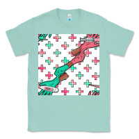 Seafoam Nurse Gloves Seamless Pattern Classic Tee - BundleAndBundleShop
