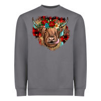 Storm christmas cow gemstone Heavyweight Sweatshirt - JahusDesignShop