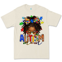 Bone autism mom afro locs messy bun Premium Tee - texasbilliewilder