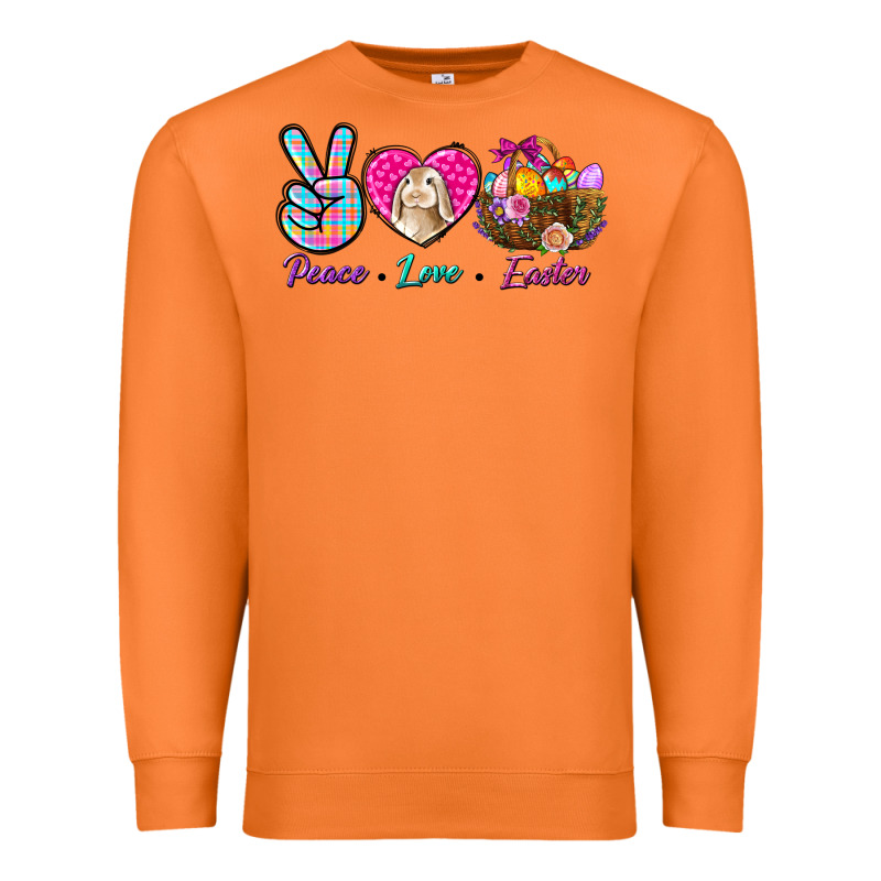 Peace Love Easter Premium Sweatshirt by BundleAndBundleShop | Teevron