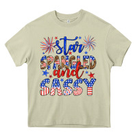 Mossy star spangled and sassy Heavy Core Tee - Artiststas