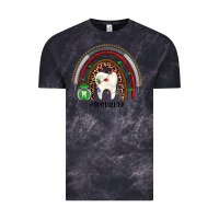 Cloud Black Christmas dental life rainbow Vintage Tee - JahusDesignShop