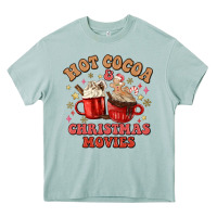 Arona hot cocoa and christmas movies Heavy Core Tee - MaliasSmallBusiness