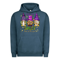 Pigment Midnight Navy It's the most gaudy time of the year Urban Hoodie - HowdyJamesFarm