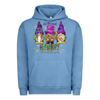 Pigment Pebble Blue It's the most gaudy time of the year Urban Hoodie - HowdyJamesFarm