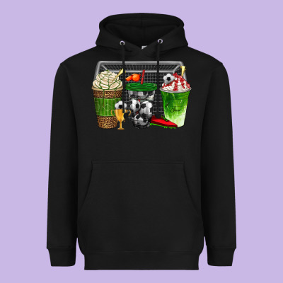 Soccer Coffee Cups Bbs Heavyweight Hoodie Designed By Bundleandbundleshop