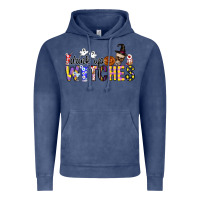 Vintage Denim Drink Up Witches Vintage Hoodie - CowhideDigitalArt