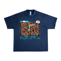 Navy rn registered nurse Urban Heavy Tee - JahusDesignShop