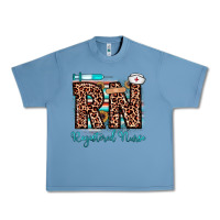 Pebble Blue rn registered nurse Urban Heavy Tee - JahusDesignShop