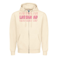 Sandshell latina af Zipper Hoodie - MaliasSmallBusiness