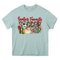 Arona santas favorite soccer player Heavy Core Tee - MaliasSmallBusiness