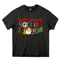 Asphalt santas favorite soccer player Heavy Core Tee - MaliasSmallBusiness