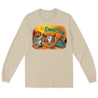 Mushroom desert vibes Long Sleeve Tee - AdoDesignShop