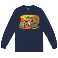 Navy desert vibes Long Sleeve Tee - AdoDesignShop