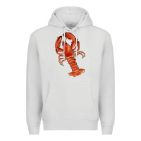 Dove Grey crawfish Premium Hoodie - RanaPortraitStore