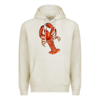Oatmeal Heather crawfish Premium Hoodie - RanaPortraitStore