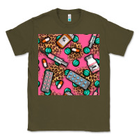 Army Green Medicines And Pills Seamless Pattern Classic Tee - BundleAndBundleShop