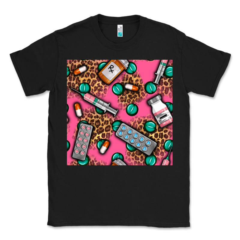 Medicines And Pills Seamless Pattern Classic Tee by BundleAndBundleShop | Teevron