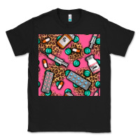 Black Medicines And Pills Seamless Pattern Classic Tee - BundleAndBundleShop