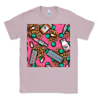 Lilac Medicines And Pills Seamless Pattern Classic Tee - BundleAndBundleShop