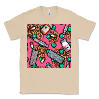 Mushroom Medicines And Pills Seamless Pattern Classic Tee - BundleAndBundleShop