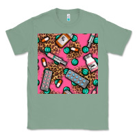 Sage Medicines And Pills Seamless Pattern Classic Tee - BundleAndBundleShop
